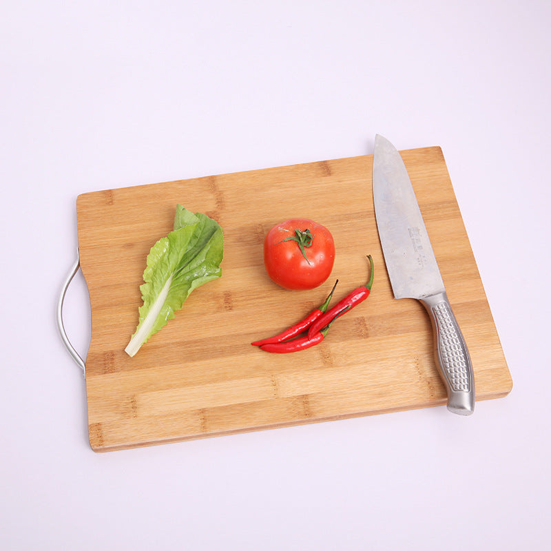 Natural antibacterial bamboo chopping board chopping board 1.8 thick plate customized OEM kitchen carbonization process