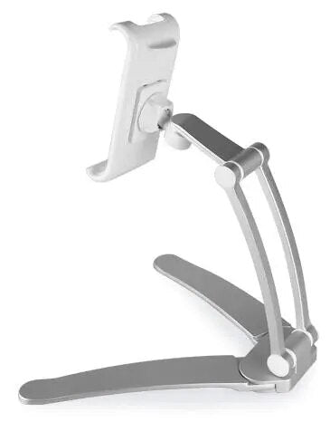 Tablet Mount Stand Adjustable 2-in-1 Kitchen Wall Mount Stand for iPad Air Mini Pro Desktop Holder for iPad Samsung