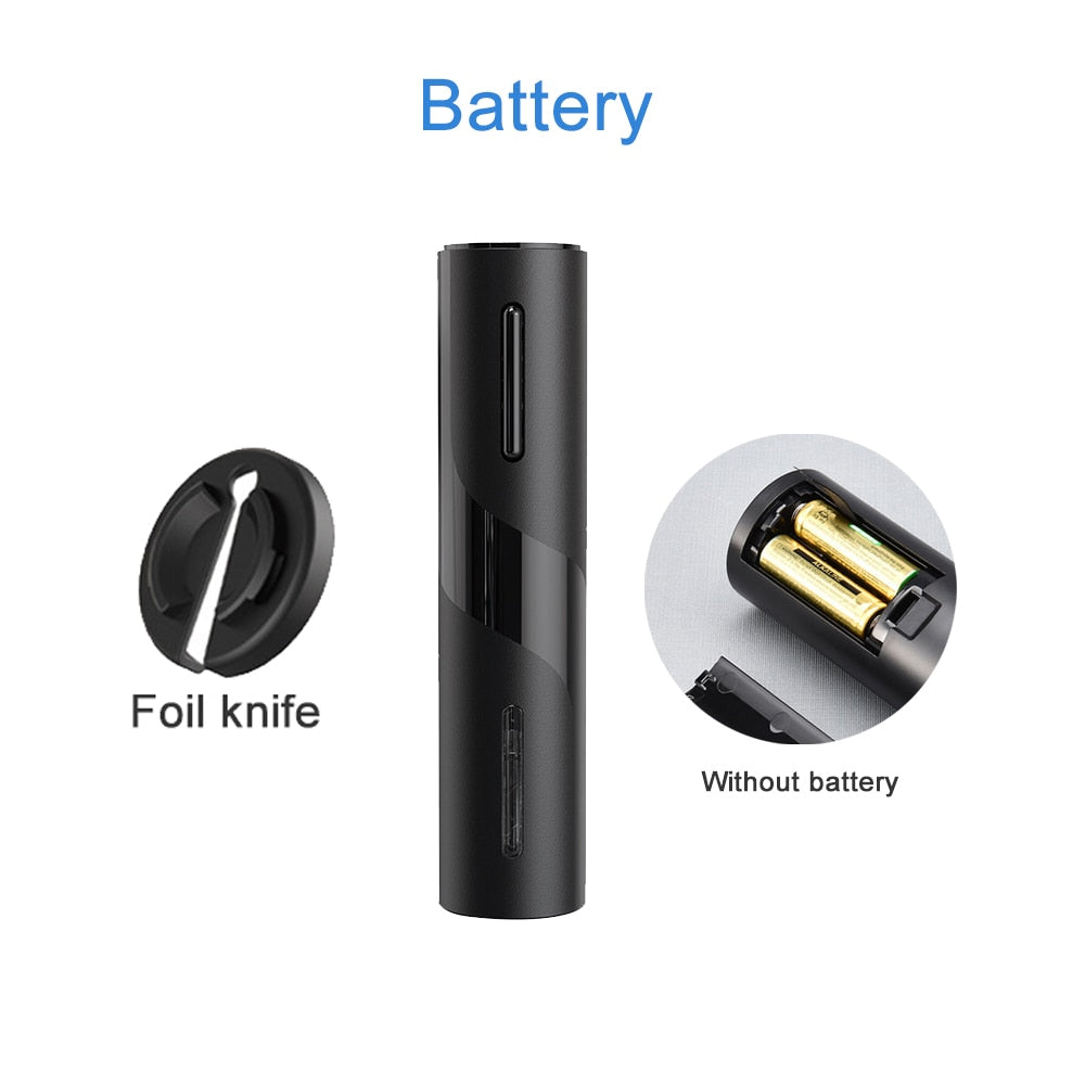 Rechargeable Electric Wine Bottle Opener Automatic Red Wine Corkscrew Foil Cutter for Party Bar Red Wine Lover & Wedding Gifts