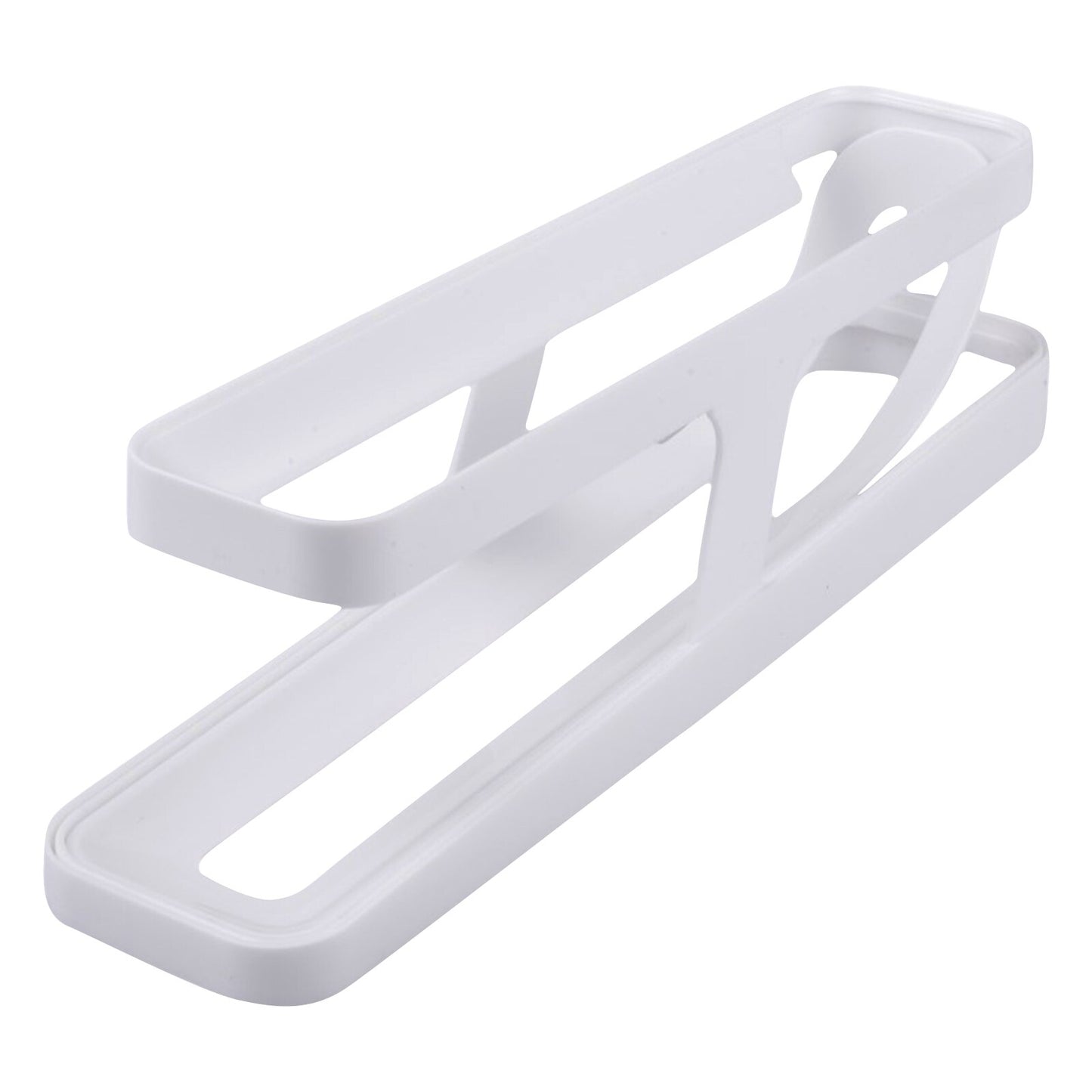 Automatic Scrolling Egg Rack Holder Storage Box Egg Basket Container Organizer Rolldown Refrigerator Egg Dispenser For Kitchen