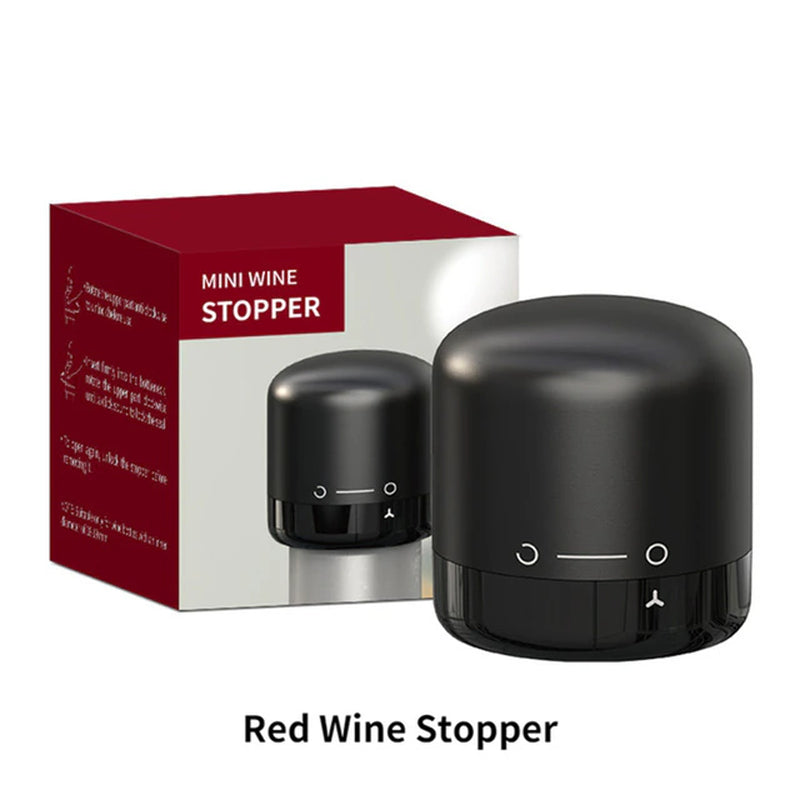 Wine Aerator Pourer Wine Opener Set 4Pieces Pressure Bottle Opener Wine Pour Spout,Stoppers Bottle Opener Wine Stopper