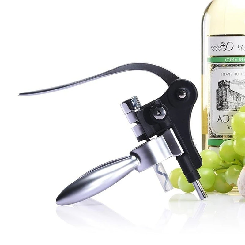 Wine Aerator Pourer Wine Opener Set 4Pieces Pressure Bottle Opener Wine Pour Spout,Stoppers Bottle Opener Wine Stopper