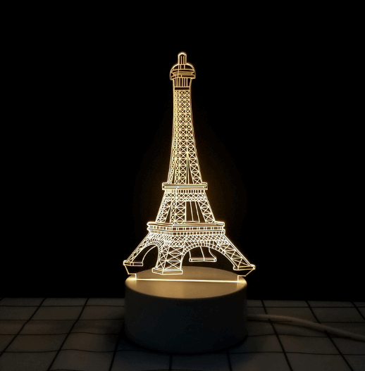 3D Table Night Lamp