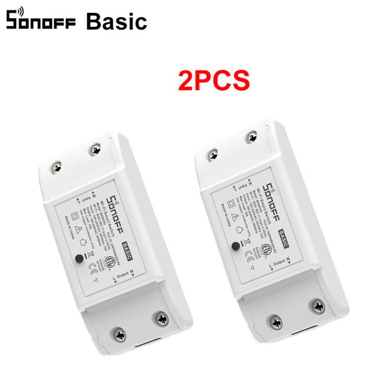 Itead SONOFF Basic R2 Wifi Switch Module Smart Home Timer Light Switch Universal DIY Switch Works with Alexa Google Home