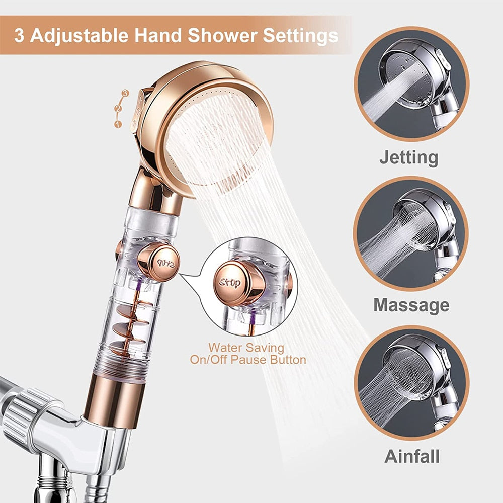 Handheld Turbo Shower Head