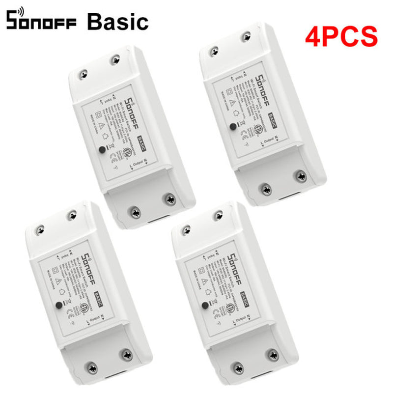 Itead SONOFF Basic R2 Wifi Switch Module Smart Home Timer Light Switch Universal DIY Switch Works with Alexa Google Home